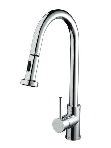 Kitchen Faucet , Pull-Down Sprayer  Polished Chrome