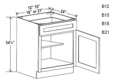 B12 PVC White Shaker