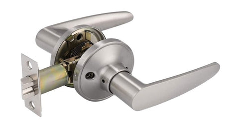 Circle Style, (Passage) Door Lever, (Brushed Nickel)