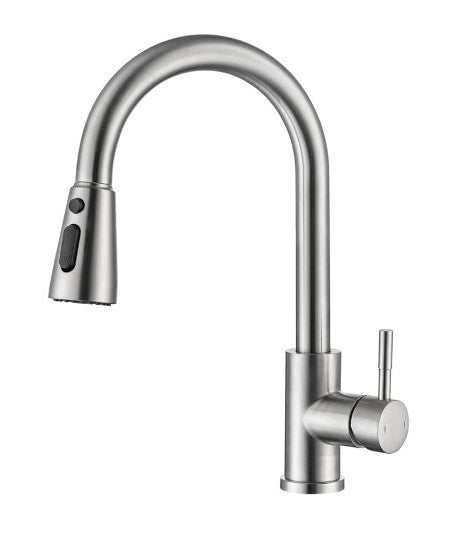 Kitchen Faucet ,  Pull-Down Sprayer  Brushed Nickel