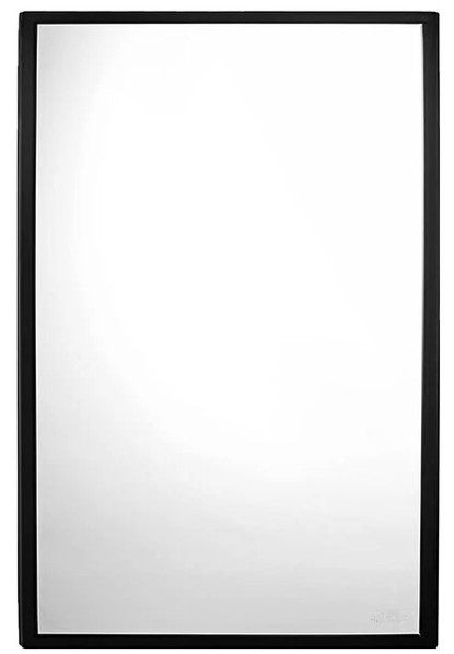 24.5"x35.5" Mirror, Matte Black