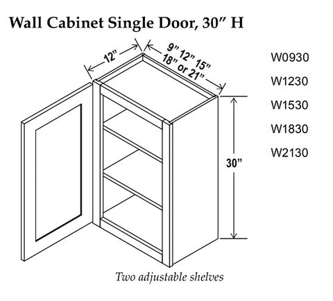 W2130 PVC White Shaker